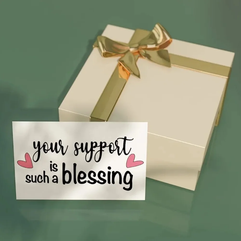 50 Thank you cards